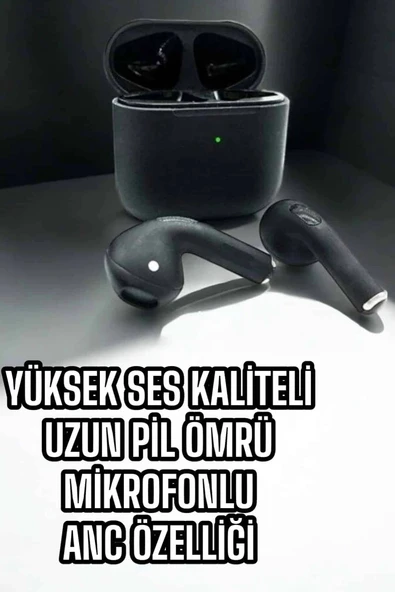 Bluetooth Kulaklık Yeni Nesil Pro Sensörlü Mikrofon Çağrı Cevaplama - Resim 3