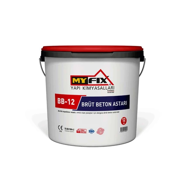 Myfix Brüt Beton Astarı 12kg ürün görseli 1