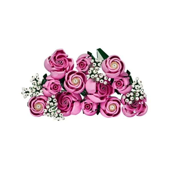 Lego 10374 Botanicals Pembe Gül Buketi ürün görseli 1