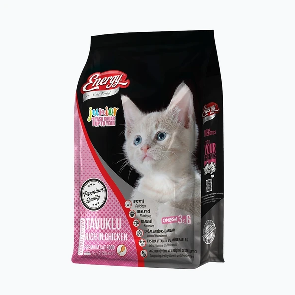 Energy Tavuklu Yavru Kedi Maması - 1 kg ürün görseli 1