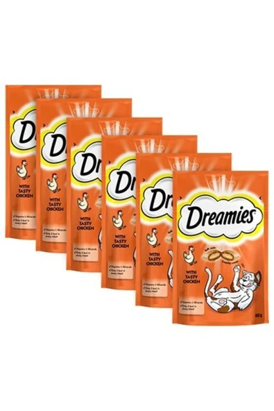 Dreamıes Tavuklu Kedı Odulu Maması 6lı ürün görseli 1