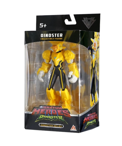 Quantum Heroes Dinoster Tekli Fgür Delby - Resim 2