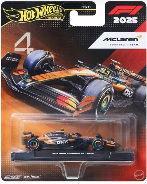 Hot Wheels Premium F1 2025 McLaren 4 JKD88 ürün görseli 1