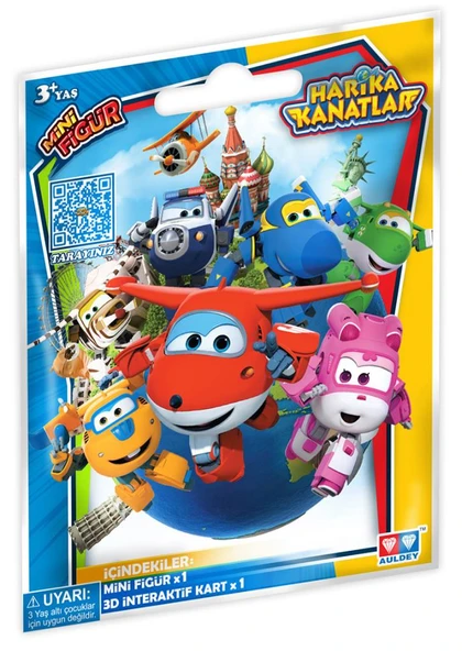 Harika Kanatlar Kartlı Mini Figür Sürpriz Paket ürün görseli 1