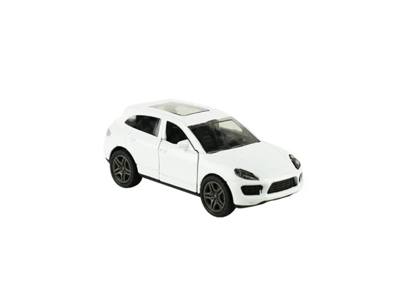Die Cast Metal Çek Bırak Beyaz Suv ürün görseli 1