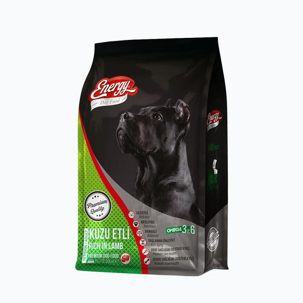 Energy Kuzu Etli Yetişkin Köpek Maması - 1 kg ürün görseli 1