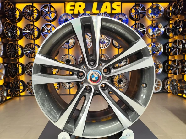 4 Adet BMW ORIJINAL 8-9*18 5*120 ET34 72.6 GUN MACK JANT REVİZE EDİLMİŞ (Takım) ürün görseli 1