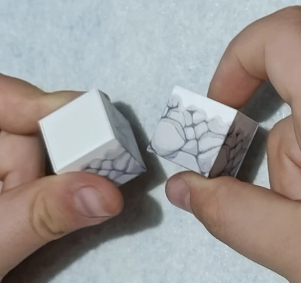 Megacraft 9 Parça Karlı Taş Blok - Resim 4