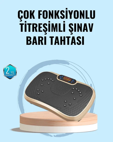 Evde Spor İçin Titreşimli Plate Fitness Platformu ürün görseli 1