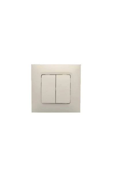 Legrand Salbei Bej Komütatör(L-767341 ÇERÇEVE DAHİL) ürün görseli 1