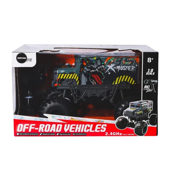 UJ99-T203 Kumandalı Off-Road 1:8 Araba -Gepettoys ürün görseli 1