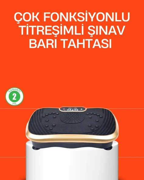 Vücut Şekillendirmeye Yardımcı Titreşimli Spor Platformu ürün görseli 1