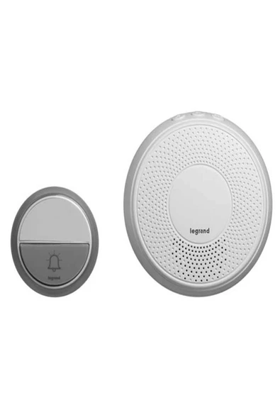 Legrand 094254 Kablosuz Wireless Kapı Zili 220v 100 Mt 15 Melodi ürün görseli 1