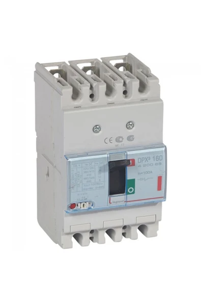 Legrand 420085 Dpx³ 160 100a 3 Kutuplu 36ka Ayar Sahalı Kompakt Şalter ürün görseli 1