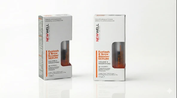 New Well Eyelash & Brow Booster Serum - Kirpik ve Kaş Uzatıcı Besleyici Serum 2'li Avantaj Paketi (2 x 4,5g) ürün görseli 1