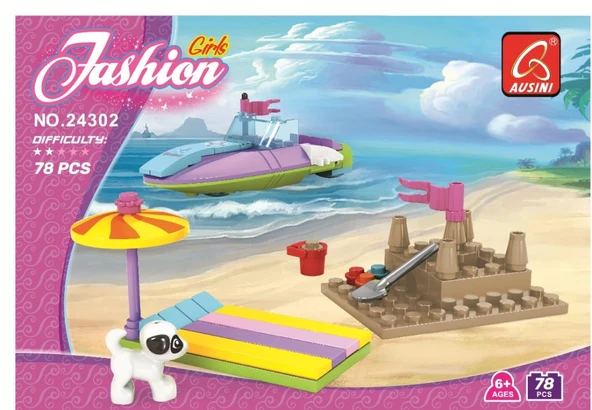 Keyixing 78 Parça Fashion Girls Deniz Eğlencesi ürün görseli 1
