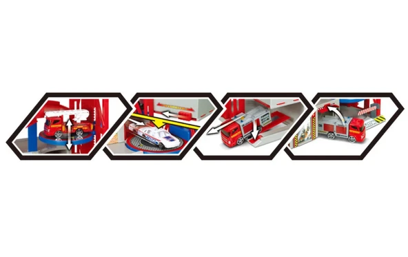 Express Wheels Kurtarma Merkezi Oyun Seti - Resim 4