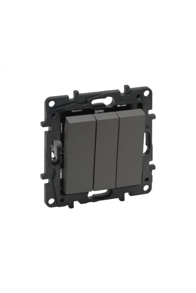 Legrand Raventi Titanyum Üçlü Anahtar 768803 ürün görseli 1