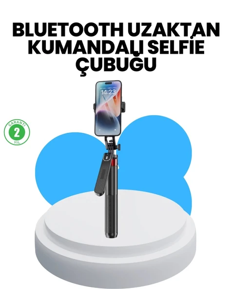 Taşınabilir Tripod Ve Selfie Çubuğu Vlog Ve Video Çekimi ürün görseli 1
