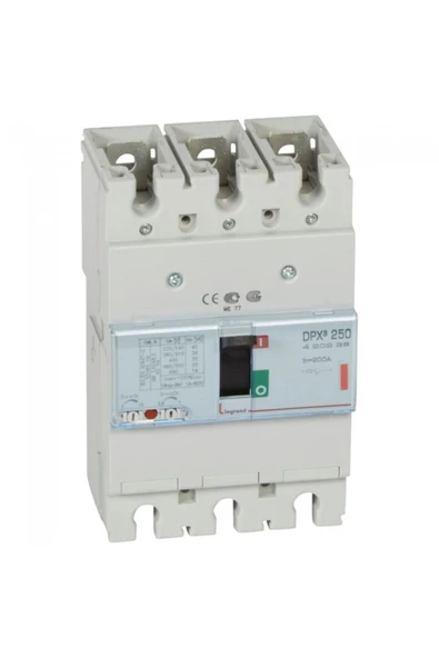 Legrand 420238 Dpx³ 250 200a 3 Kutuplu 36ka Ayar Sahalı Kompakt Şalter ürün görseli 1