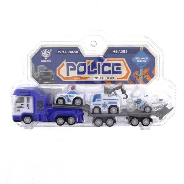 Çek Bırak Taşıyıcı Polis Tırı ve Mini Araçlar ürün görseli 1