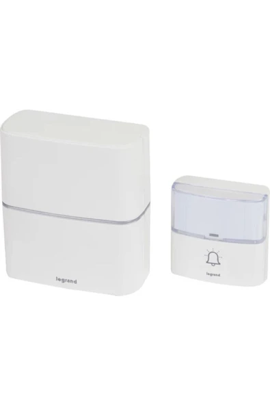 Legrand Kablosuz Zil 30 Melodi Serenity Rf Zil Kiti Beyaz 094270 ürün görseli 1