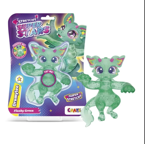 Stretchy Süper Stars Ejderha Drumylee - Resim 2