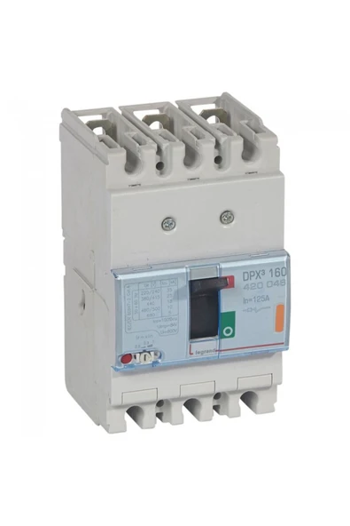 Legrand 420046 Dpx³ 160 125a 3 Kutuplu 25ka Ayar Sahalı Kompakt Şalter ürün görseli 1