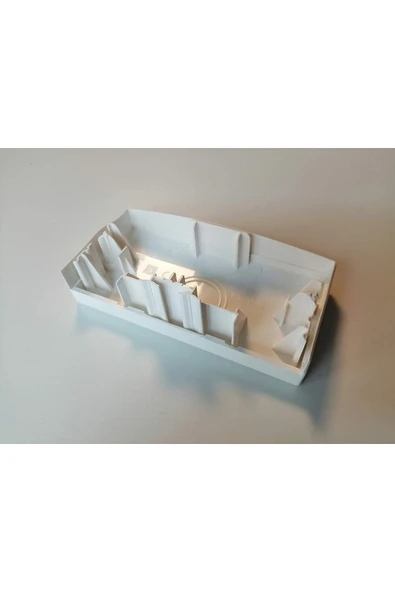 Legrand 638035 Dlp-s 50 X 100 Mm Kaideli Veya Kaidesiz Montaj Kanal Için Sonlandırma Kapağı ürün görseli 1