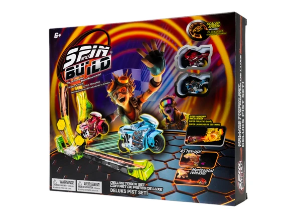 Spin and Build Deluks Pist Seti - Resim 2