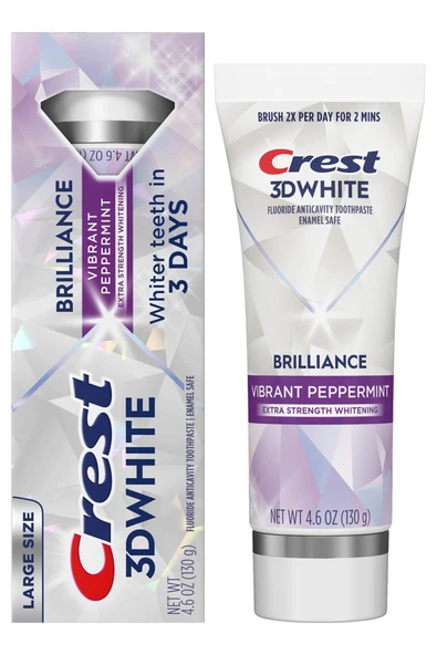 Crest 3D White Brilliance Diş Macunu 130GR ürün görseli 1