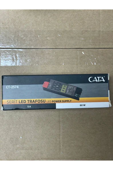 Cata 5 Amper Şerit Led Trafosu Ct-2574 12 Volt - Resim 2