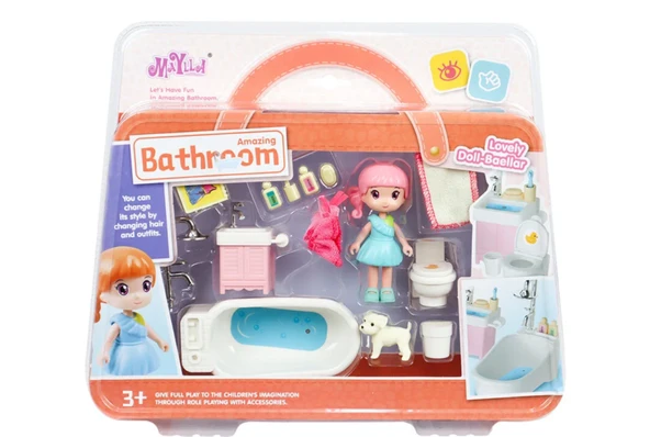 Sarı Saçlı Maylla'nın Banyo Keyfi Mini Oyun Seti ürün görseli 1