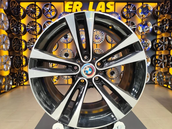 4 Adet BMW ORIJINAL 8-9*18 5*120 ET34 72.6 BLACK MACK JANT REVİZE EDİLMİŞ (Takım) ürün görseli 1