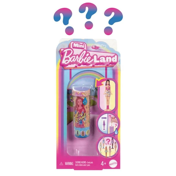 JCR08 Mini Barbieland Color Reveal Sürpriz Bebek ürün görseli 1