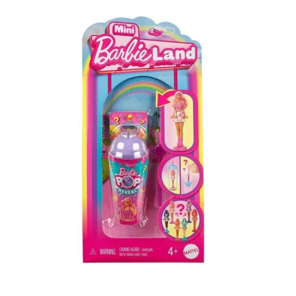 HYM26 Kampanya - Mini Barbieland Pop Reveal Bebekler - Özel Fiyat ürün görseli 1