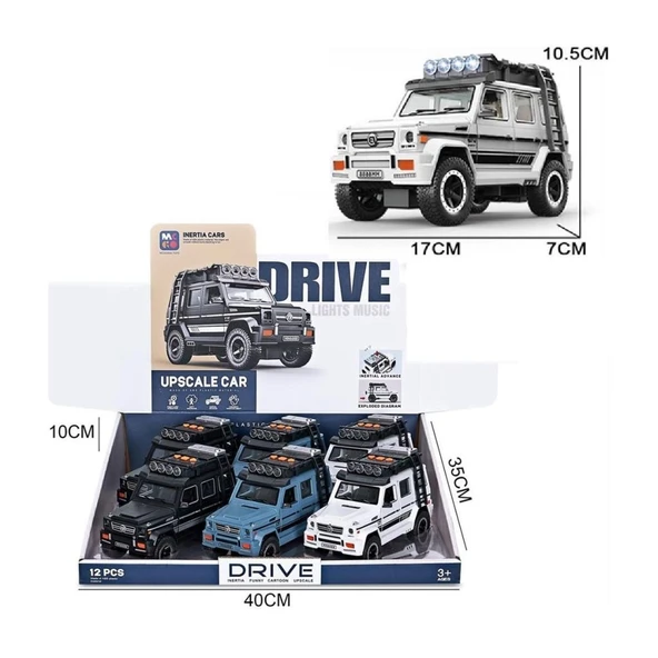 MG-D700-04 Işıklı Müzikli Lüks Jeep -Vardem Oyuncak ürün görseli 1