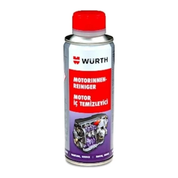 Würth Motor İç Temizleyici Motor Temizleme Tıkanmış Yağ Kanal Temizler 200 ML ürün görseli 1