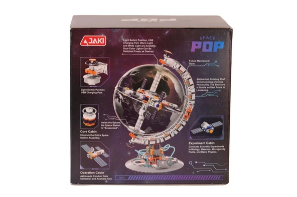 JK006-CK006  JAKİ KÜRE 770 PARÇA BLOCK OYUNCAK - Resim 2