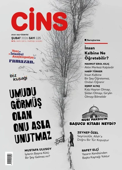 Cins Dergi 125.Sayı Şubat 2026 ürün görseli 1