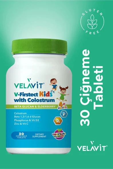 VELAVİT V-Firstect Kids with Colostrum ürün görseli 1