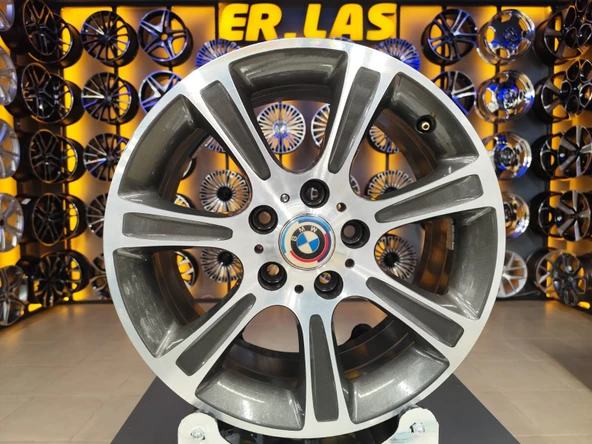 4 Adet BMW ORIJINAL 7.5*17 5*120 ET37 72.6 GUN MACK JANT REVİZE EDİLMİŞ (Takım) ürün görseli 1