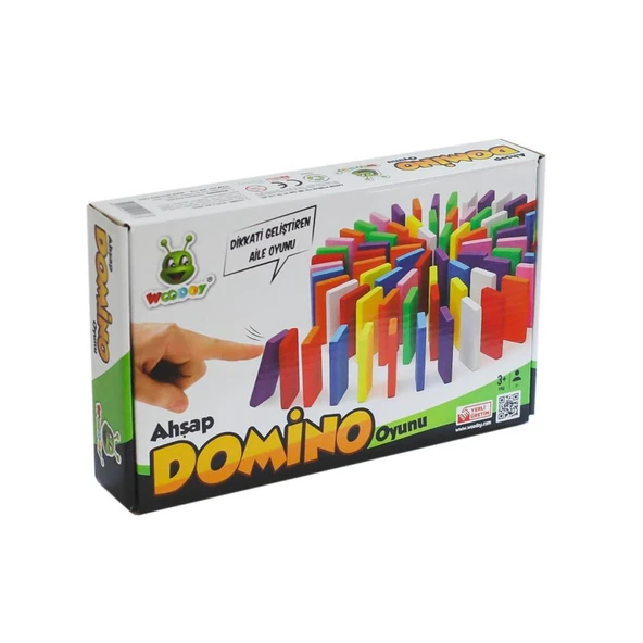 KR116 Ahşap Domino Oyunu -Karsan Oyuncak ürün görseli 1