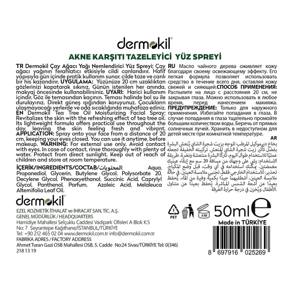 Dermokil Akne Karşıtı Çay Ağacı Seti - Resim 10