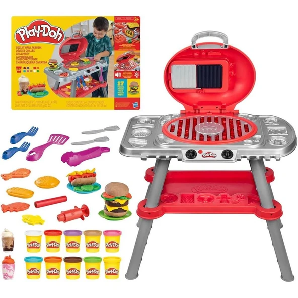 G0500 Play-Doh Cızırtılı Izgara Oyun Seti +3 yaş ürün görseli 1