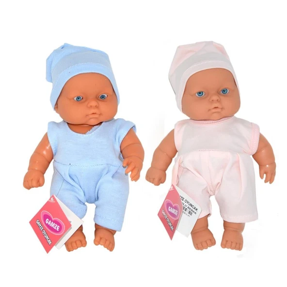 6341 Gamze, Mini Et Bebek - Mavi / Pembe - Resim 4