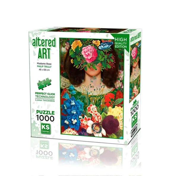 20747 PUZZLE 1000 MADAME ROSE ürün görseli 1