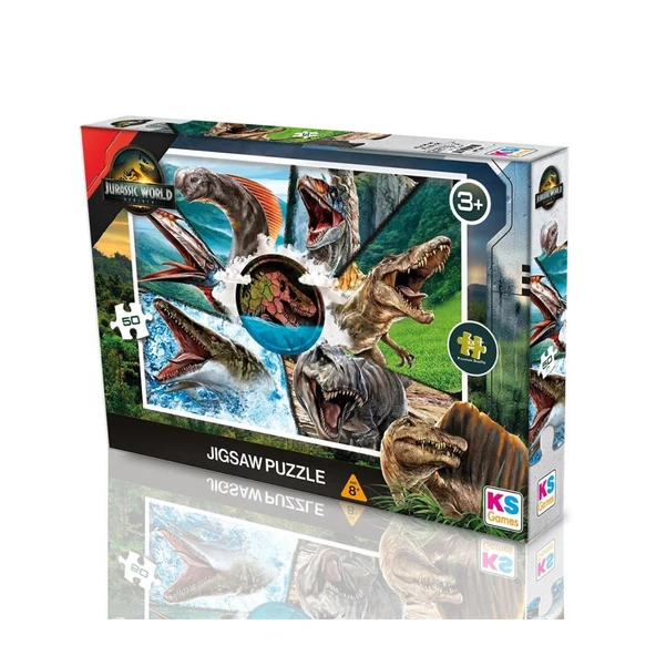JW 709 JURRASIC WORLD REBİRTH PUZZLE 50 PRÇ ürün görseli 1
