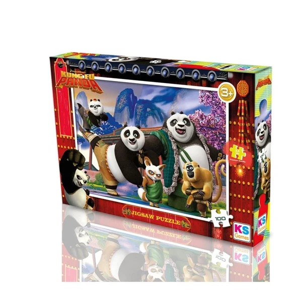 KP 714 KUNG FU PANDA PUZZLE 100 PRÇ ürün görseli 1