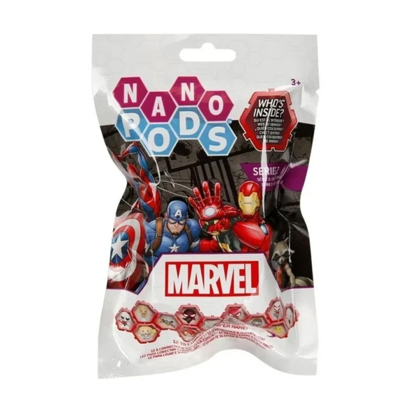 2853 SUN-WST-FİGÜR S MAN NANO PODS SPIDER VERSE SÜRPRİZ PAKET SMAN 24D ürün görseli 1
